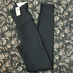 Aerie ribbed black leggings